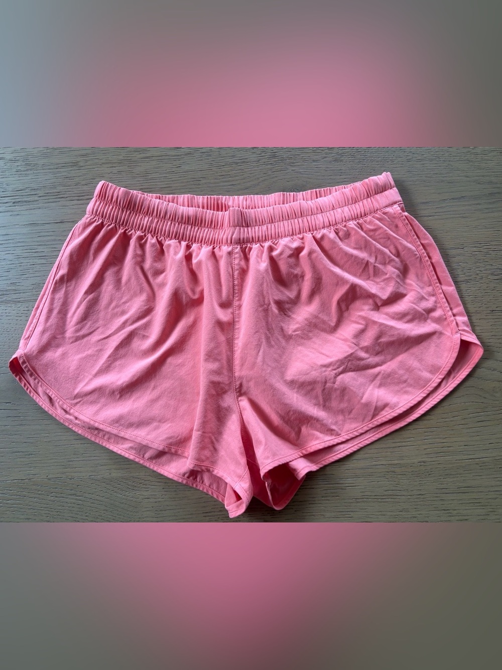 Athleta Speedwork 2.5” Run Shorts Small Mimosa Pink
